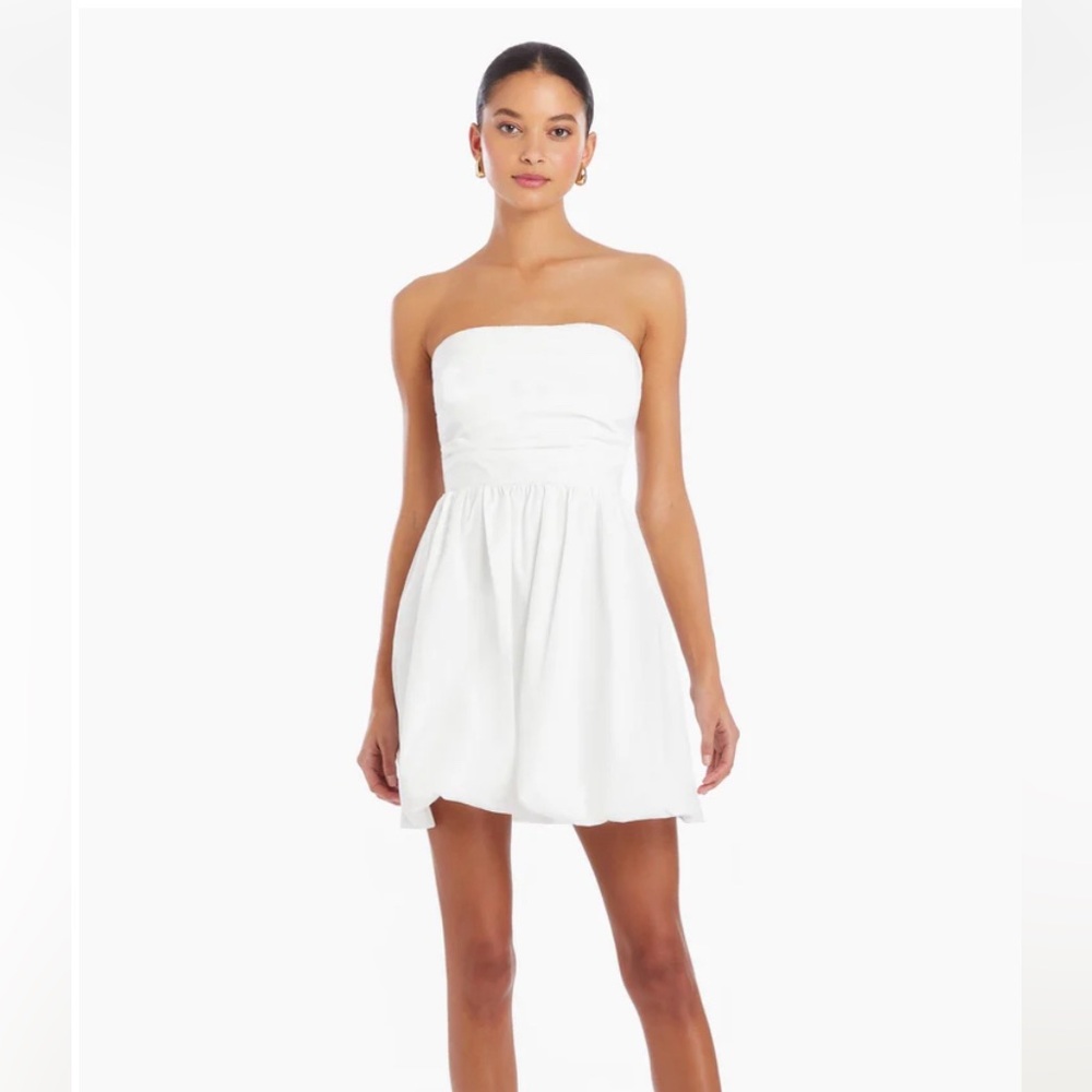 Amanda Uprichard Oscar Dress in white